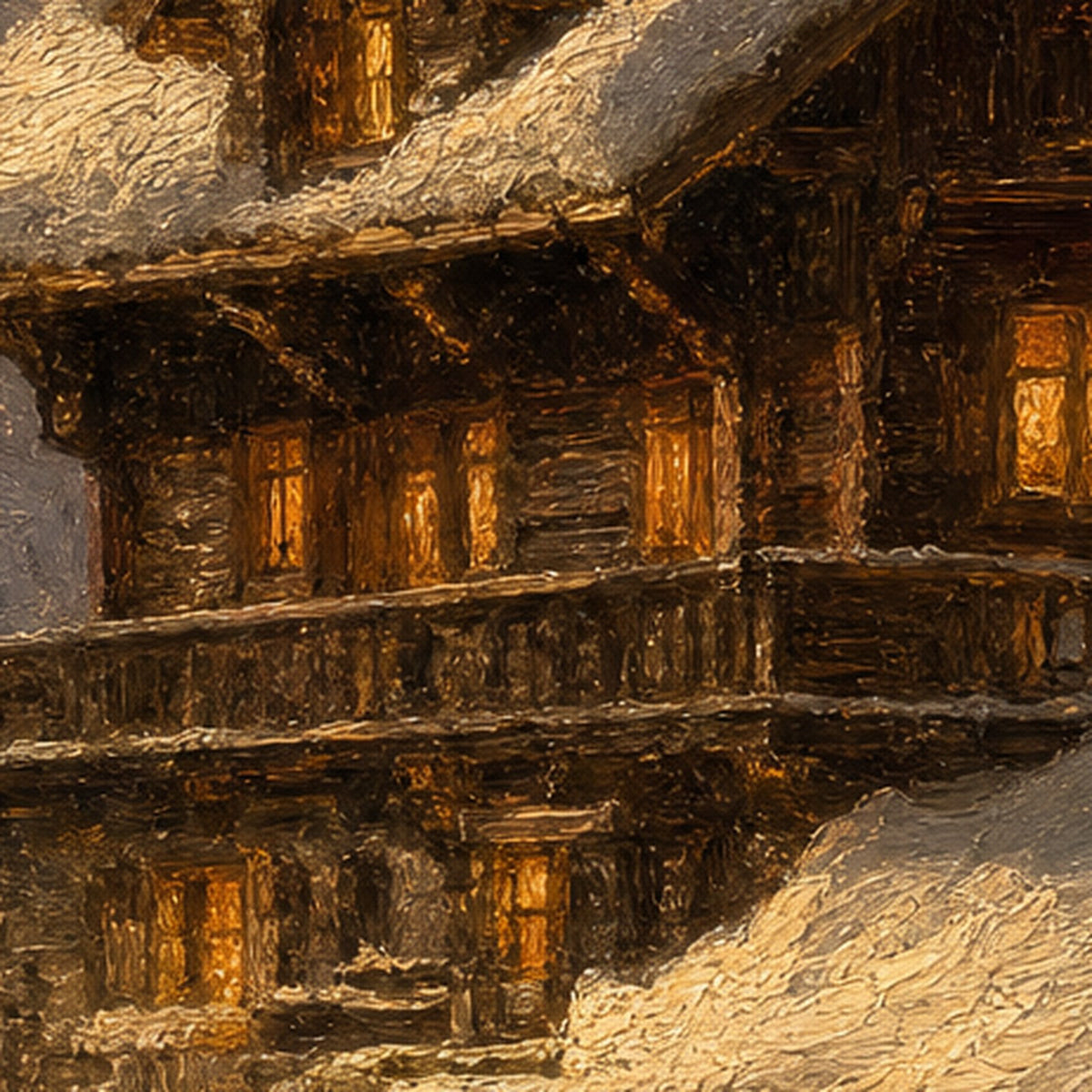 Détail de la matière, huile peinte à la main