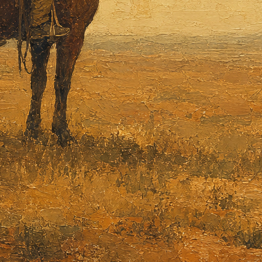 Détail de la matière, huile peinte à la main