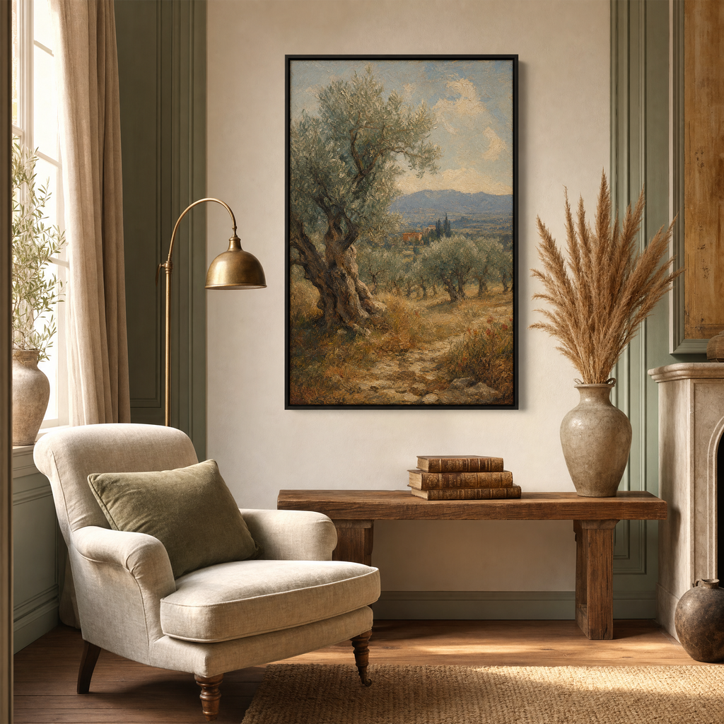 provence-oliveraie in situ