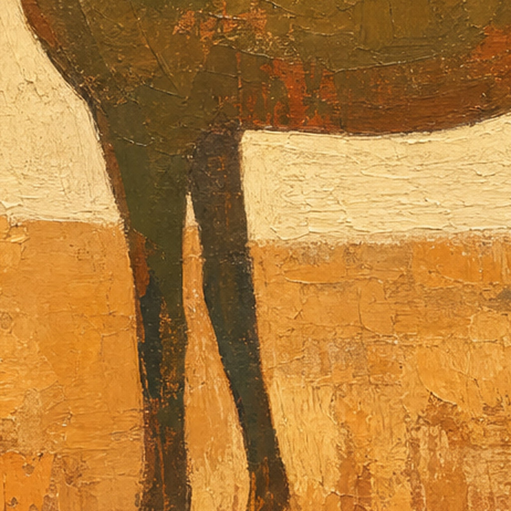 Détail de la matière, huile peinte à la main