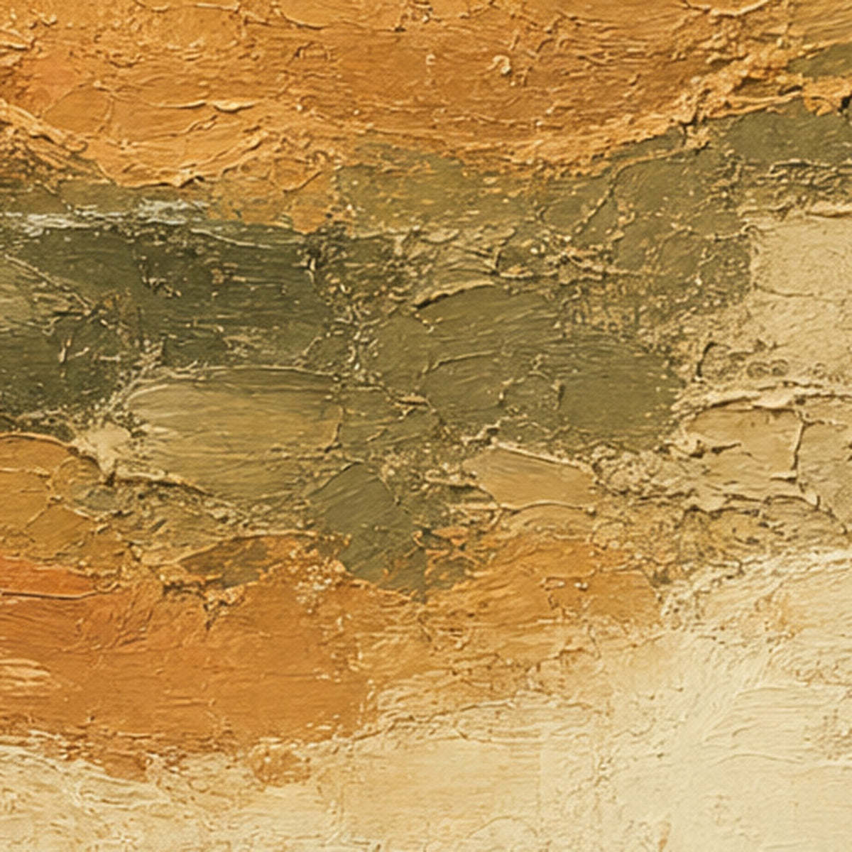 Détail de la matière, huile peinte à la main