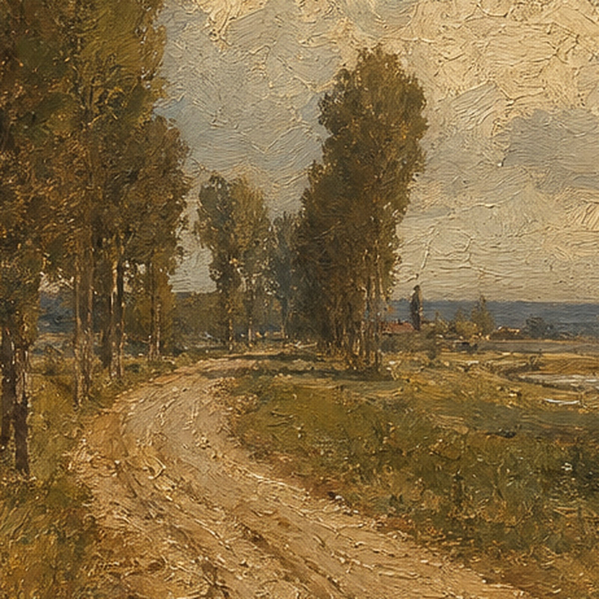 Détail de la matière, huile peinte à la main