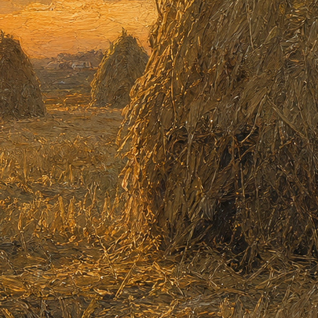 Détail de la matière, huile peinte à la main