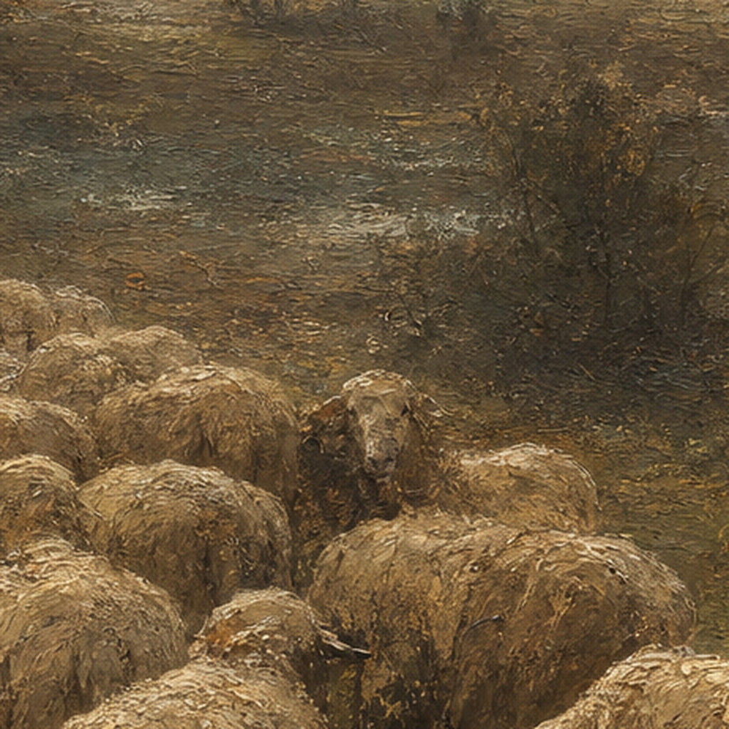 Détail de la matière, huile peinte à la main