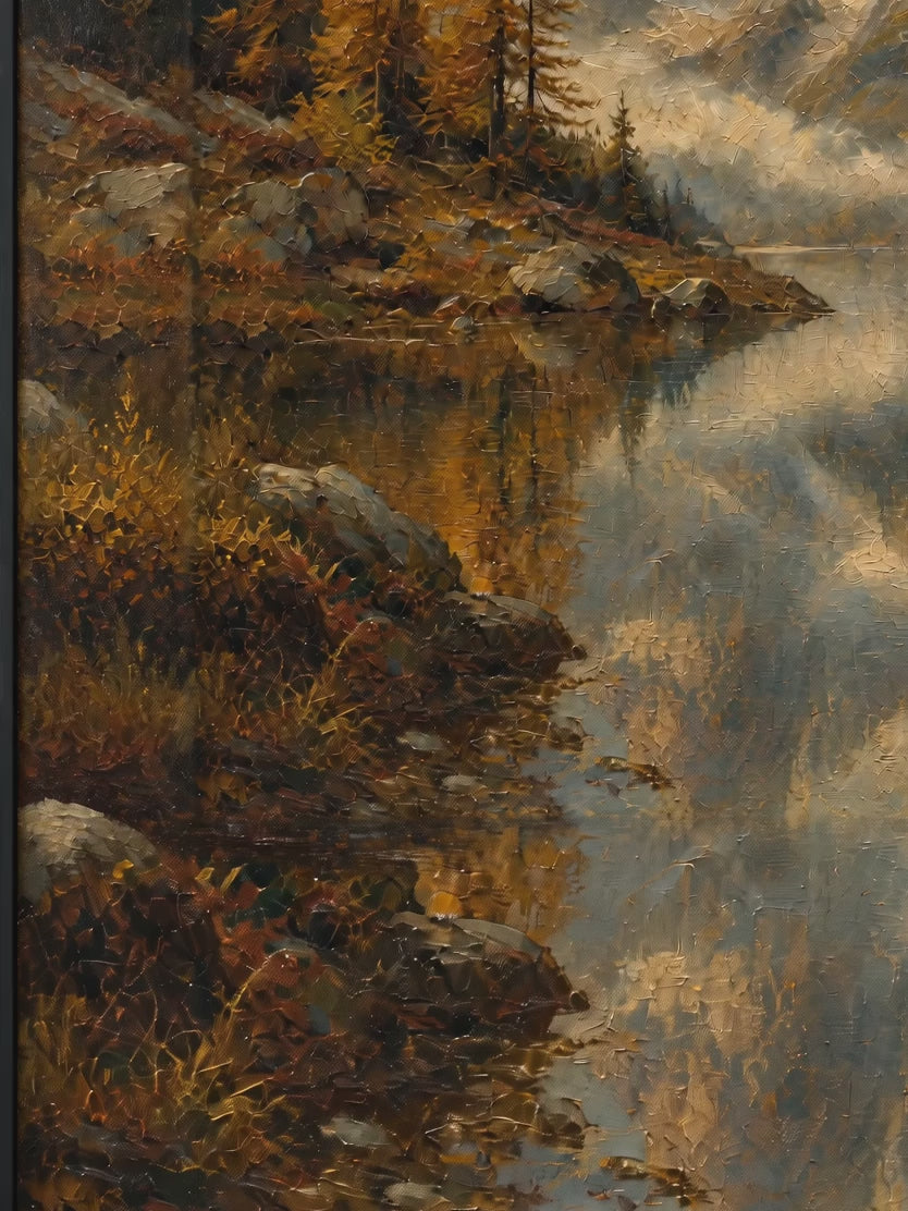 Reflejos del lago alpino