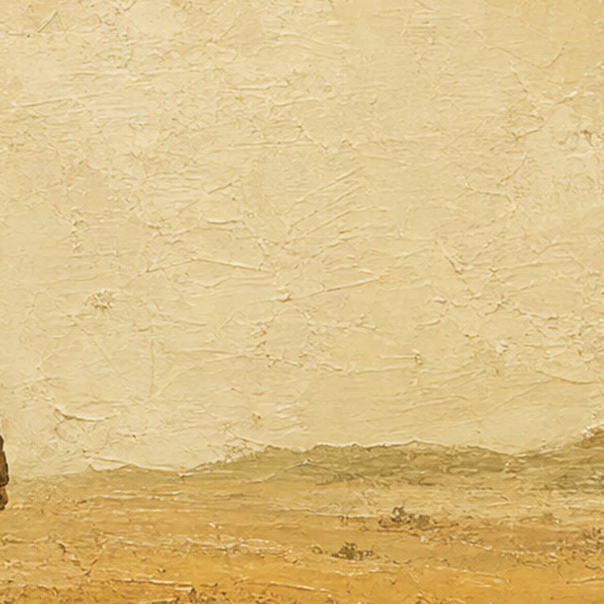 Détail de la matière, huile peinte à la main